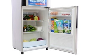 Tủ lạnh dung tích 181 lít phù hợp cho gia đình từ 5 đến 6 người