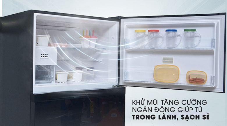 Hệ thống khử mùi ở ngăn đông - Tủ lạnh Toshiba Inverter 546 lít GR-WG58VDAZ