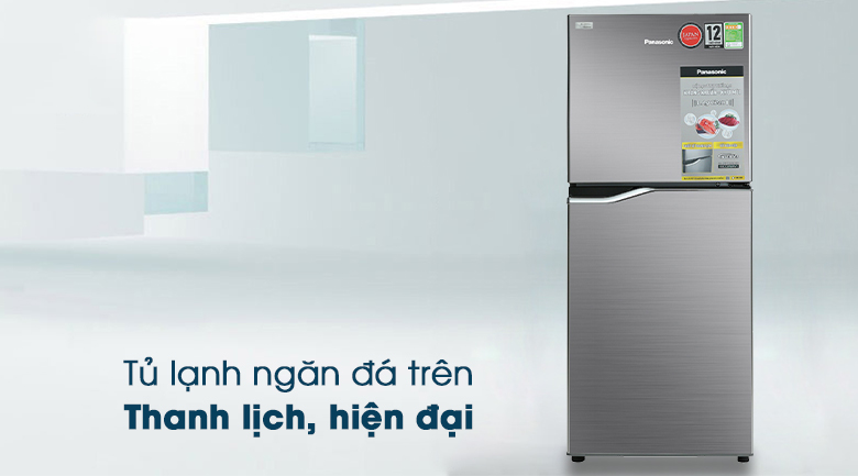 Thiết kế - Tủ lạnh Panasonic Inverter 167 lít NR-BA189PPVN