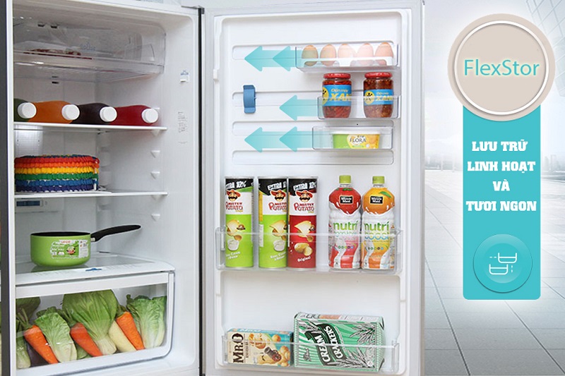 Đánh bại hết tất cả những vi khuẩn, nấm mốc khó chịu cùng mùi hôi trong tủ lạnh, công nghệ FreshTaste đảm bảo giữ được thực phẩm thêm tươi ngon và hấp dẫn