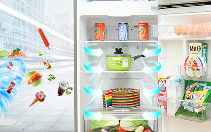 ừ đấy, công nghệ này giúp cho thực phẩm chứa trong tủ lạnh LG GN-L205PS thêm phần tươi ngon