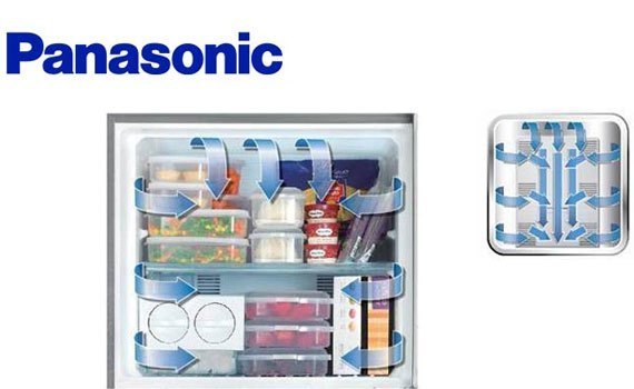 Tủ lạnh loại nào tốt? Tủ lạnh Panasonic NR-BJ151SSV1 135 lít