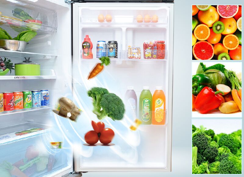 Ngăn rau, củ của tủ lạnh Samsung RT38FEAKDSL có thể ổn định độ ẩm tối ưu