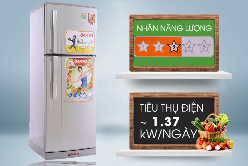 Tủ lạnh có khả năng tiết kiệm điện
