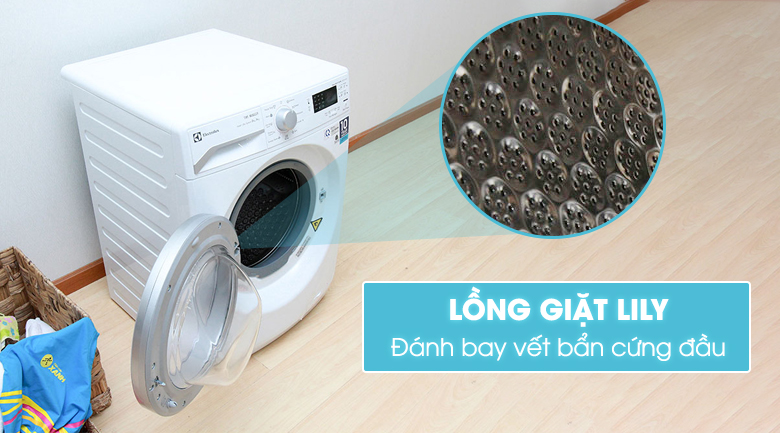 Lồng giặt Lily giúp giặt sạch hơn và bảo vệ sợi vải